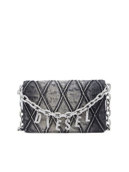 Diesel Charm D Wallet Strap Nero