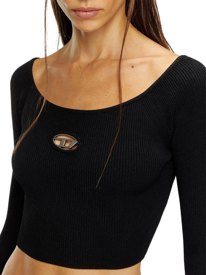 Diesel M Vera Ls Maglia Nero