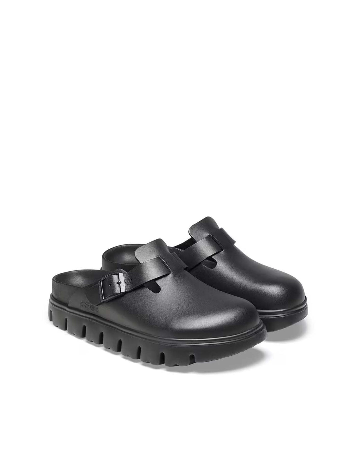 Birkenstock Boston Chunky (Pelle Naturale) Nero