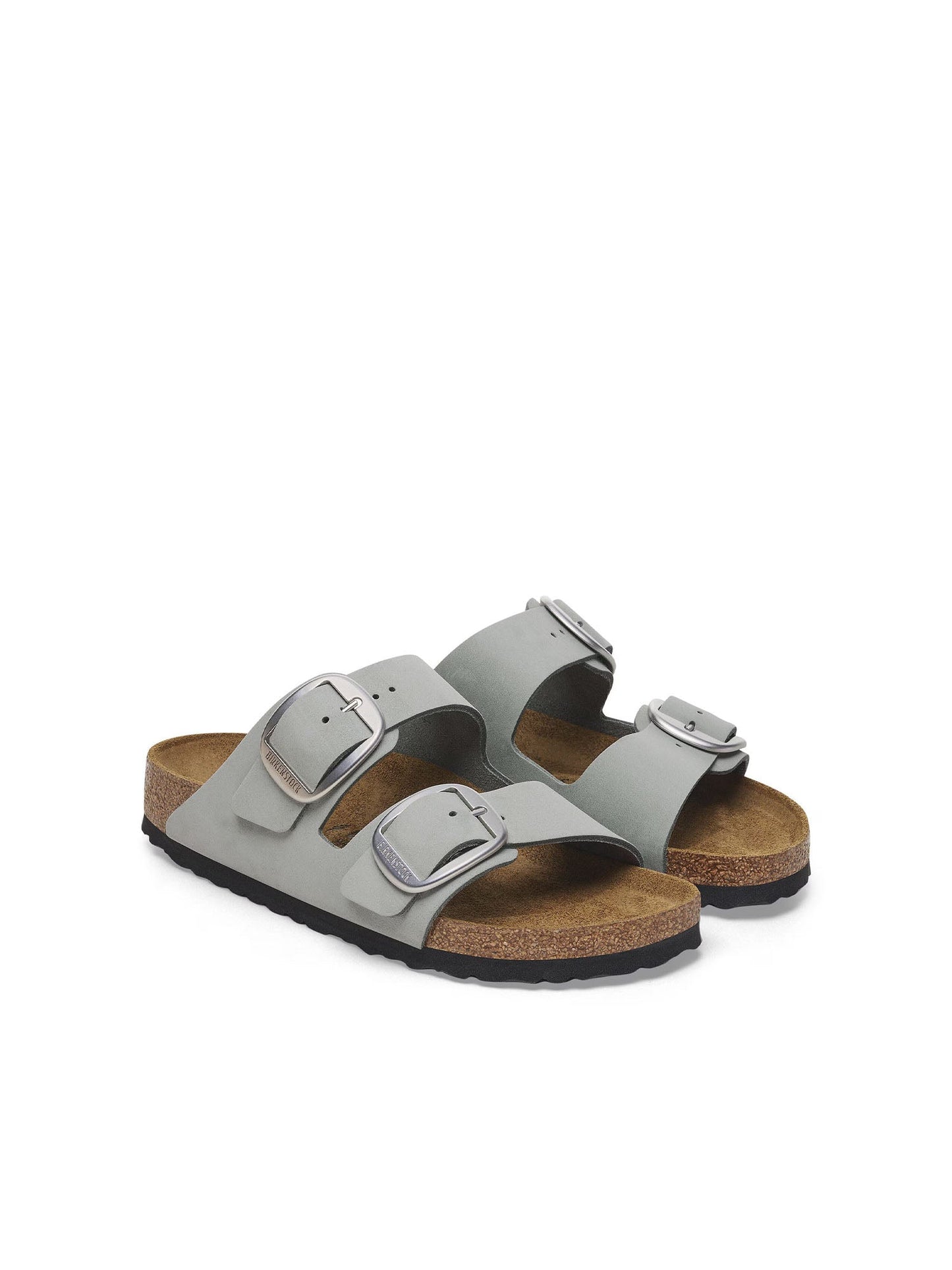 Birkenstock Arizona Big Buckle (Pelle Nubuck) Grigio