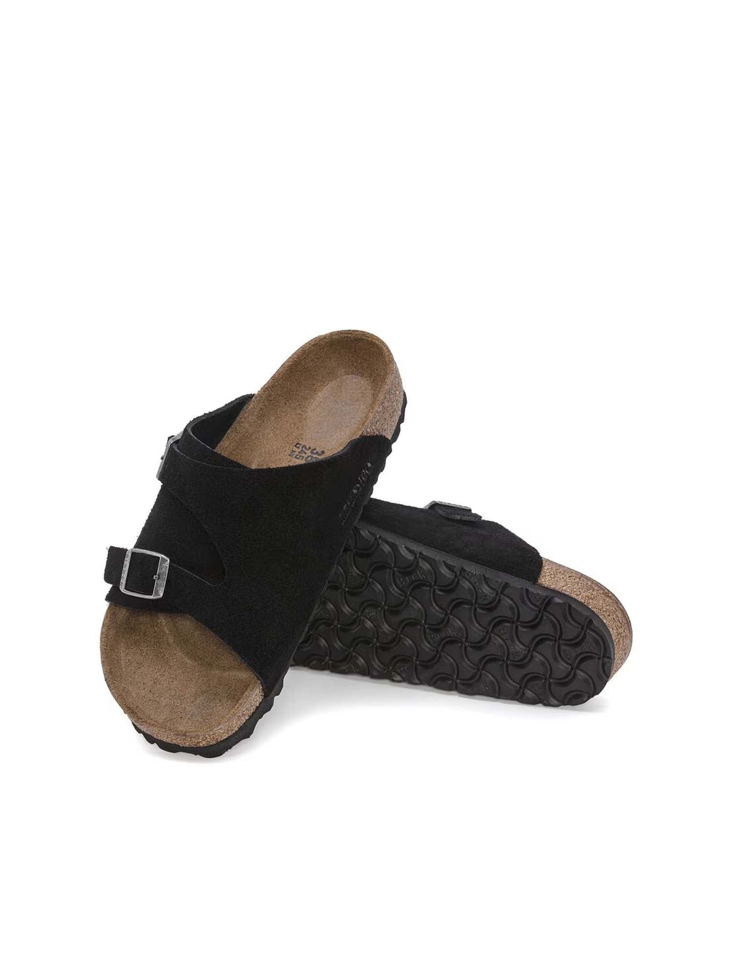 Birkenstock Zurigo (Pelle scamosciata) Nero