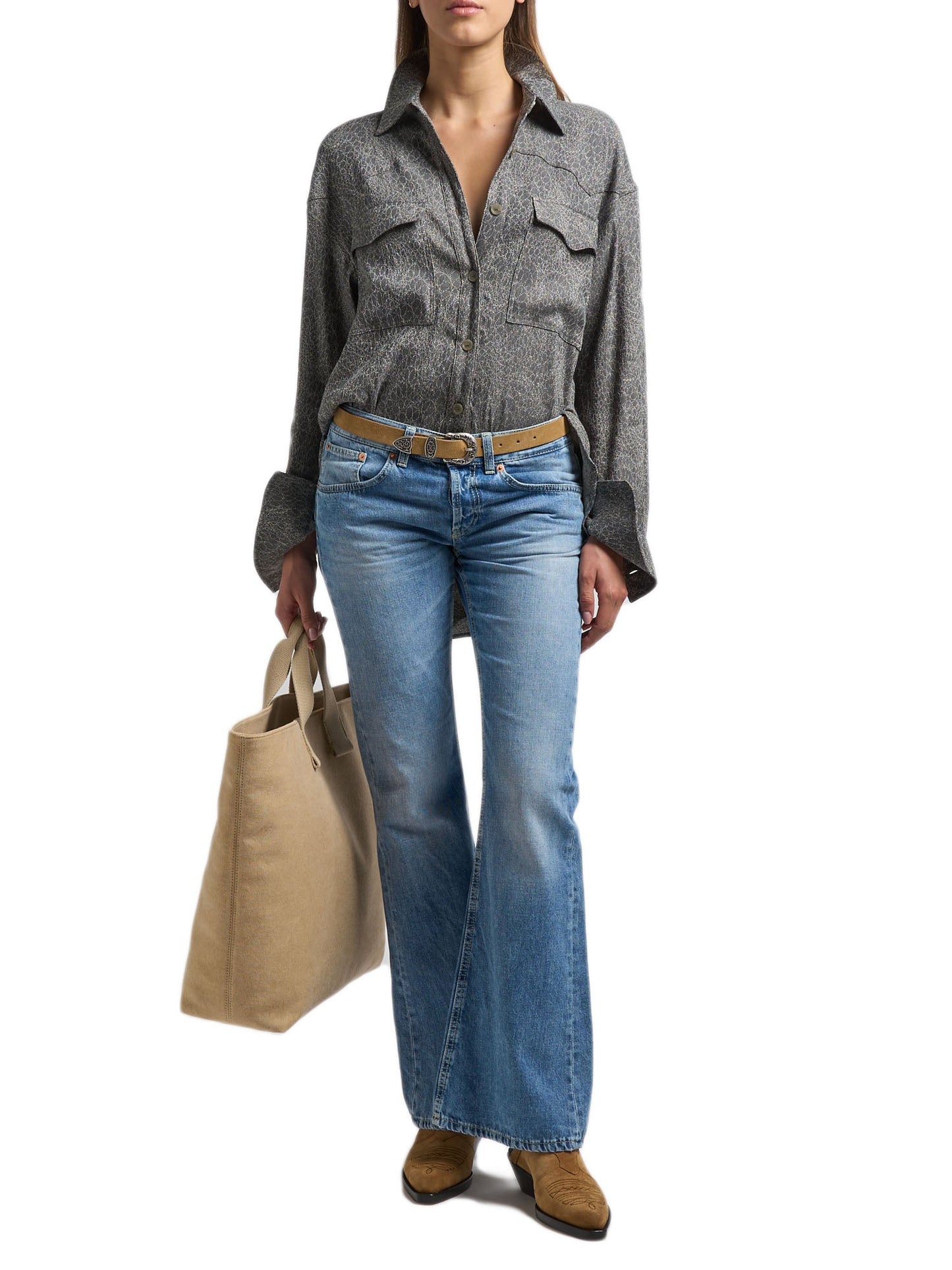 Dondup Jeans Betty Donna Blu