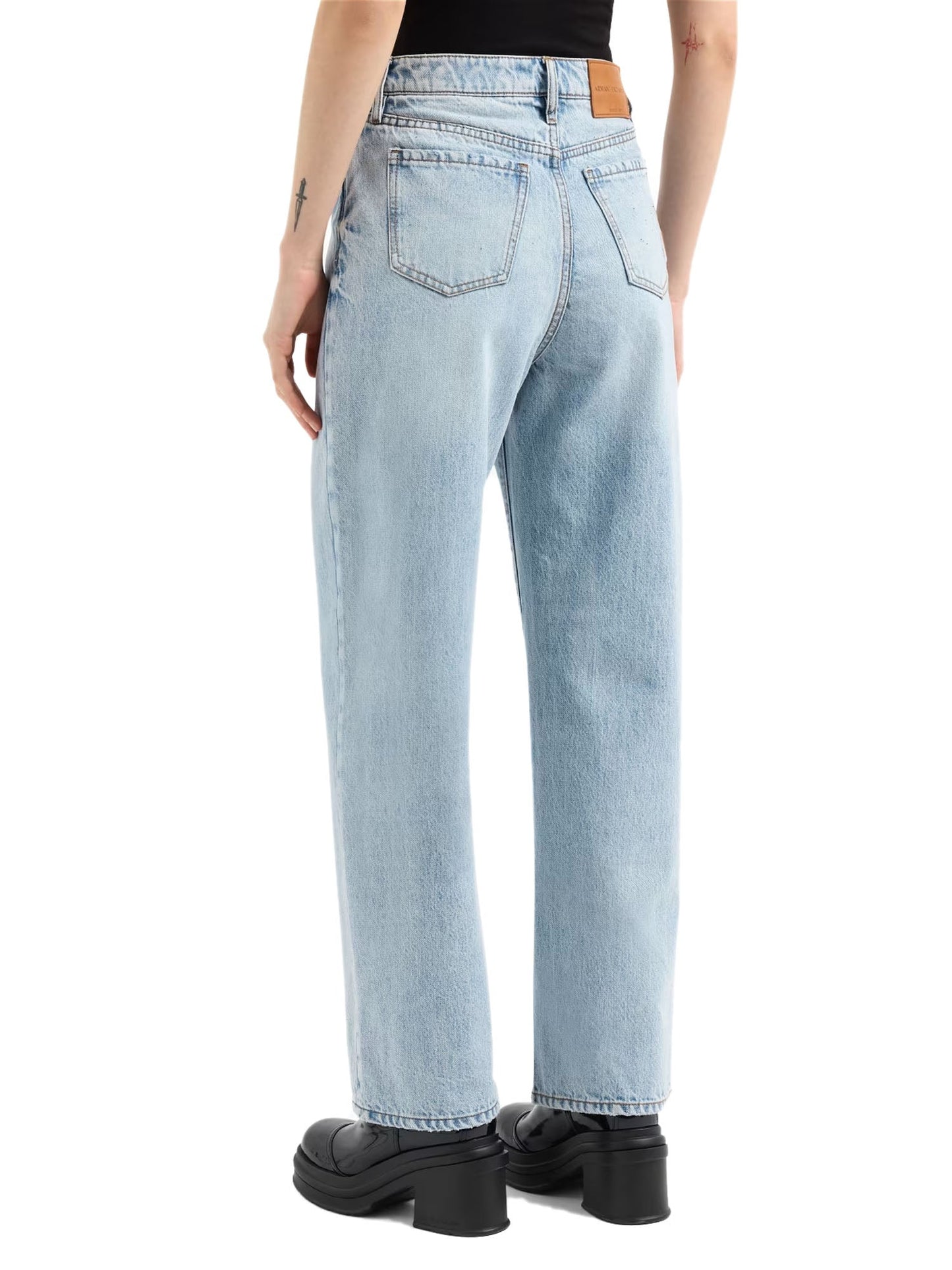 Armani Exchange Jeans Relaxed Blu