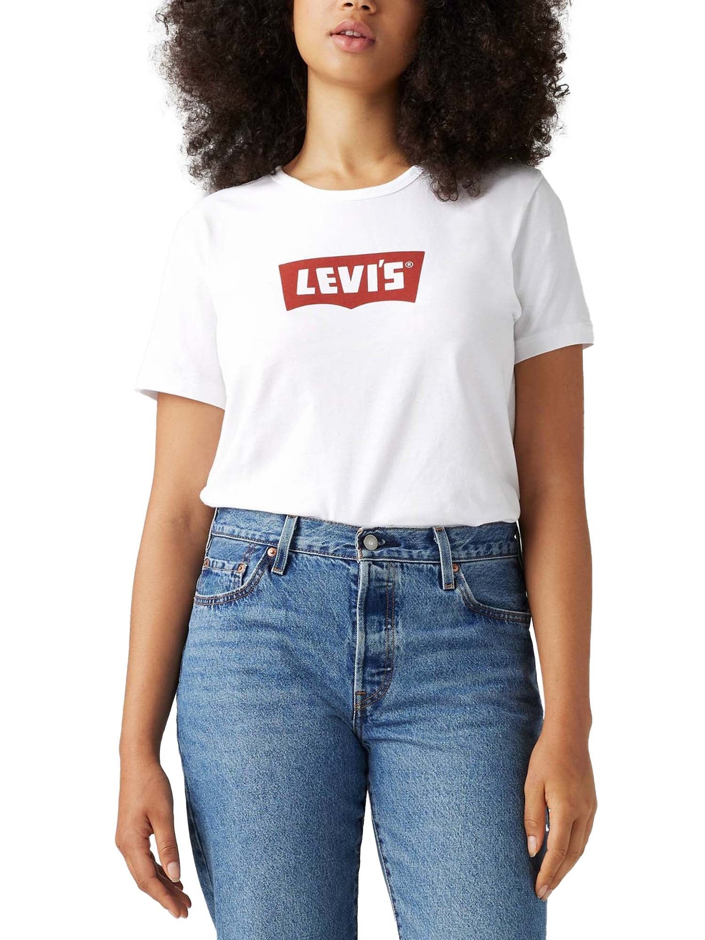 Levi's® T-shirt Iconic con stampa Bianco