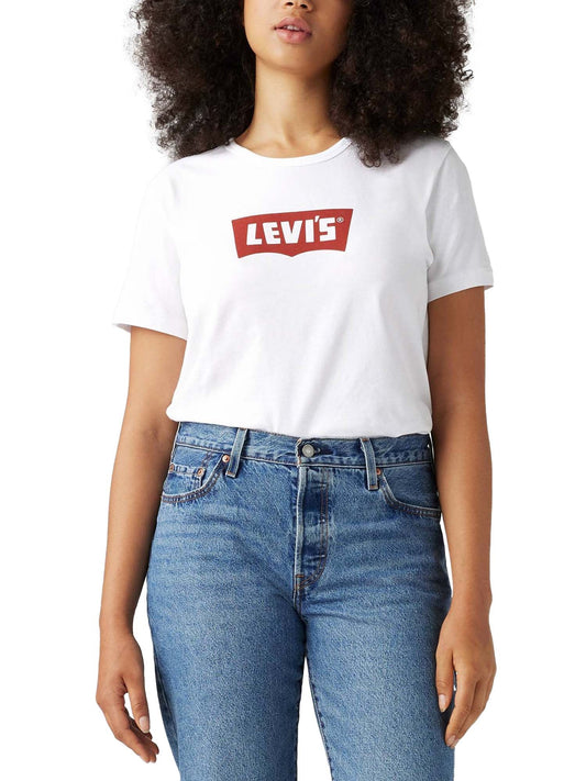 Levi's® T-shirt Iconic con stampa Bianco