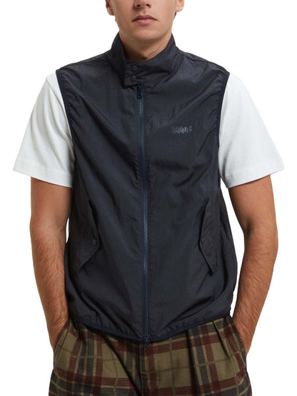Baracuta Gilet in ripstop Blu
