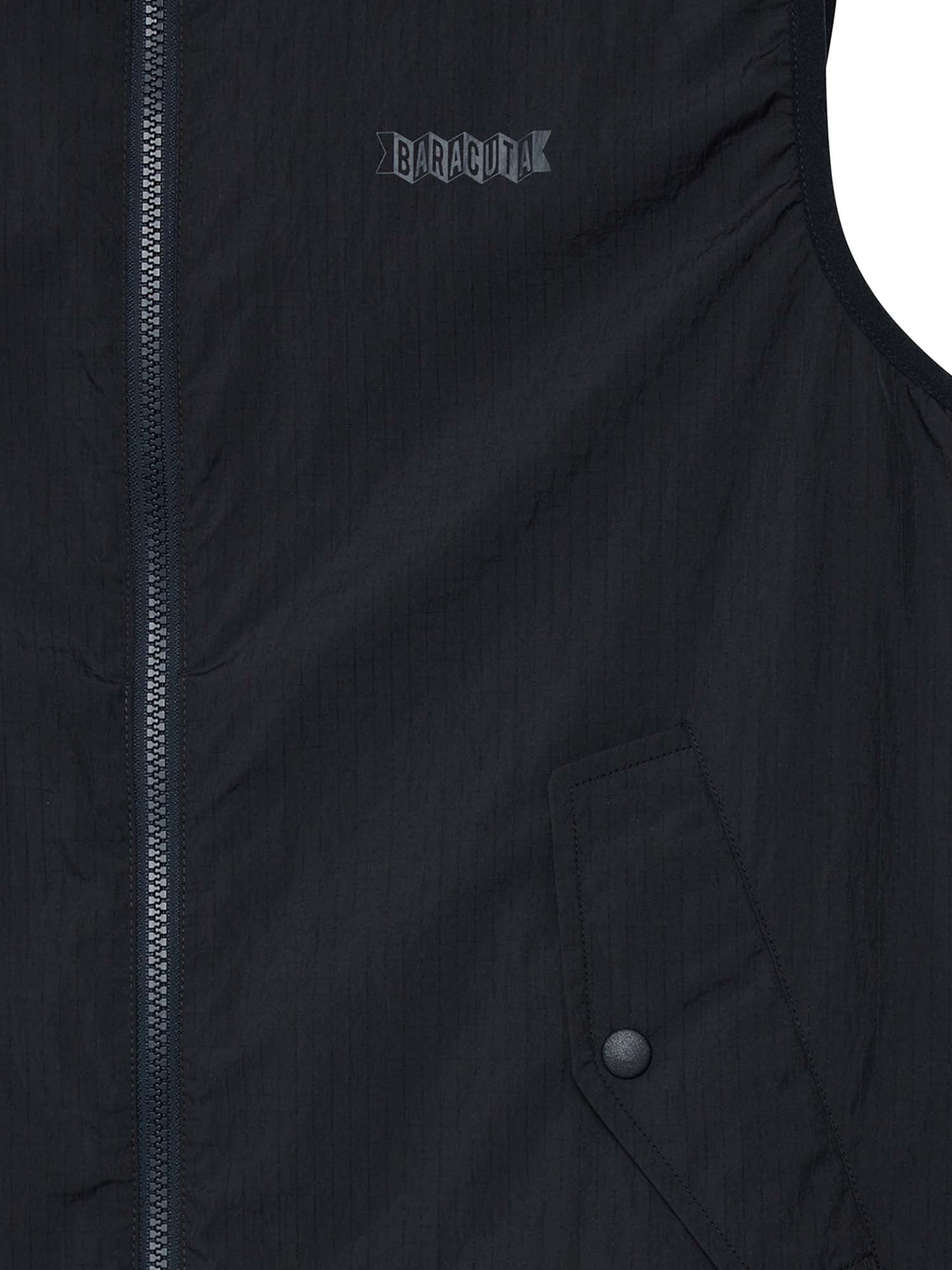Baracuta Gilet in ripstop Blu