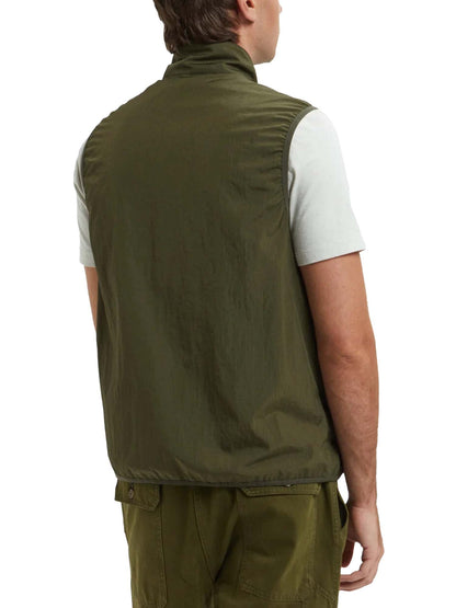 Baracuta Gilet in ripstop Verde