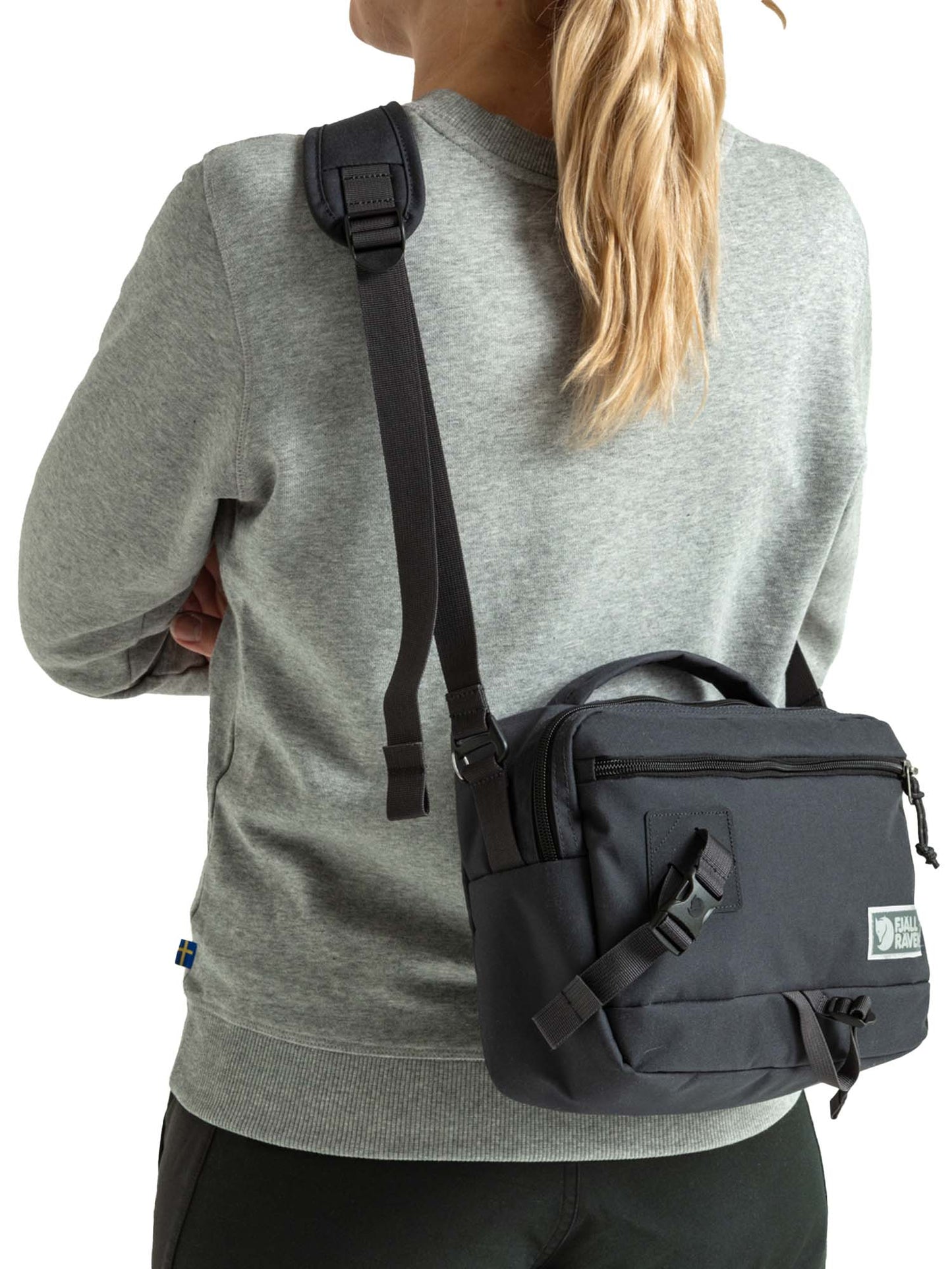 Fjallraven Borsa a tracolla Vardag 6 Nero