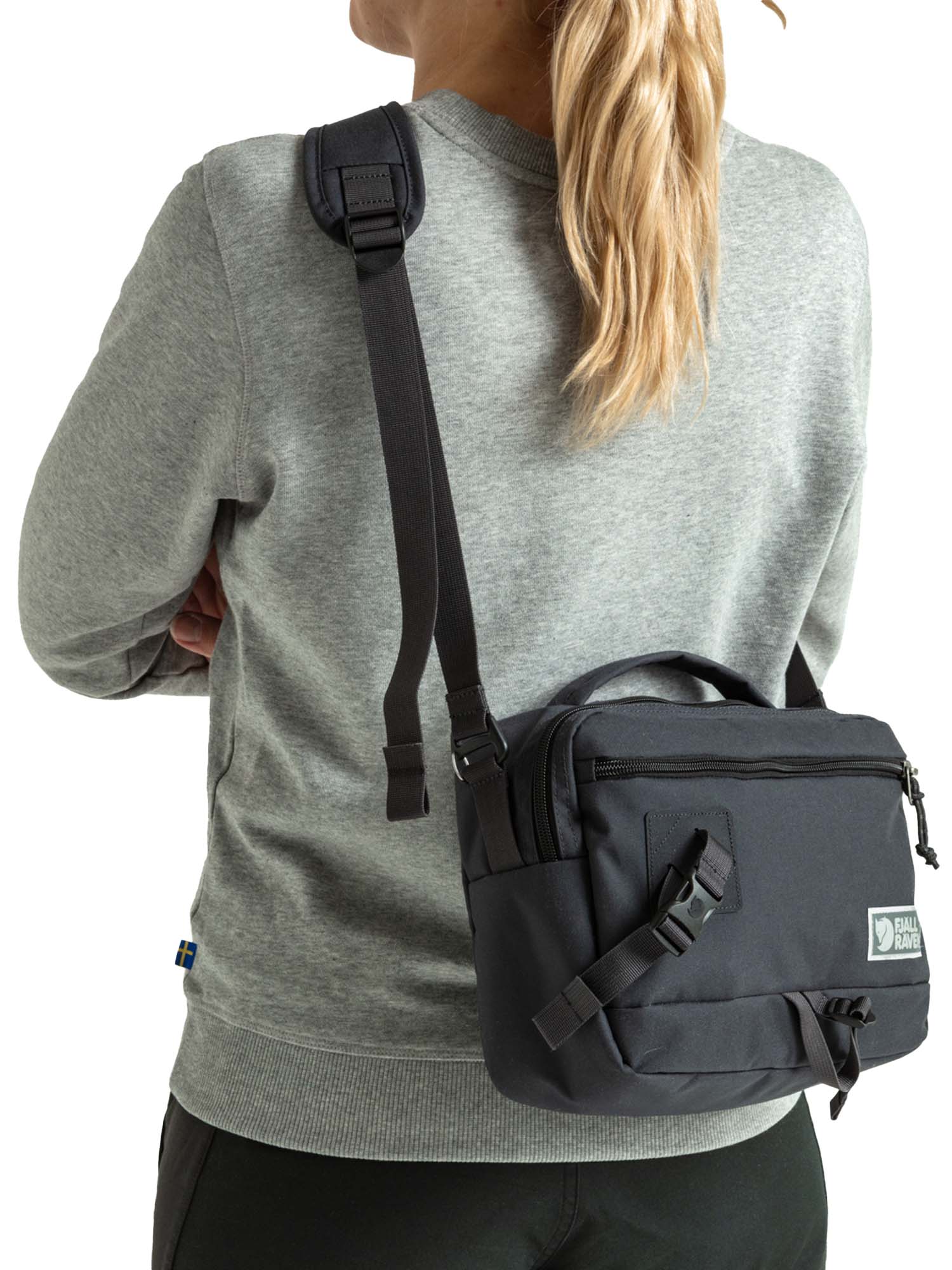 Fjallraven Borsa a tracolla Vardag 6 Nero