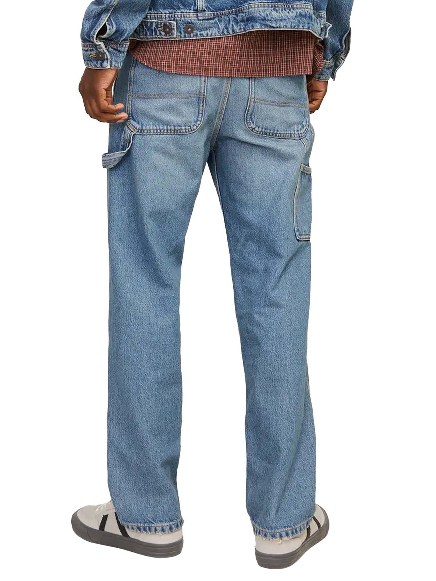 Jack & Jones Jeans Jjieddie Jjcarpenter Sbd 416 Noos Blu