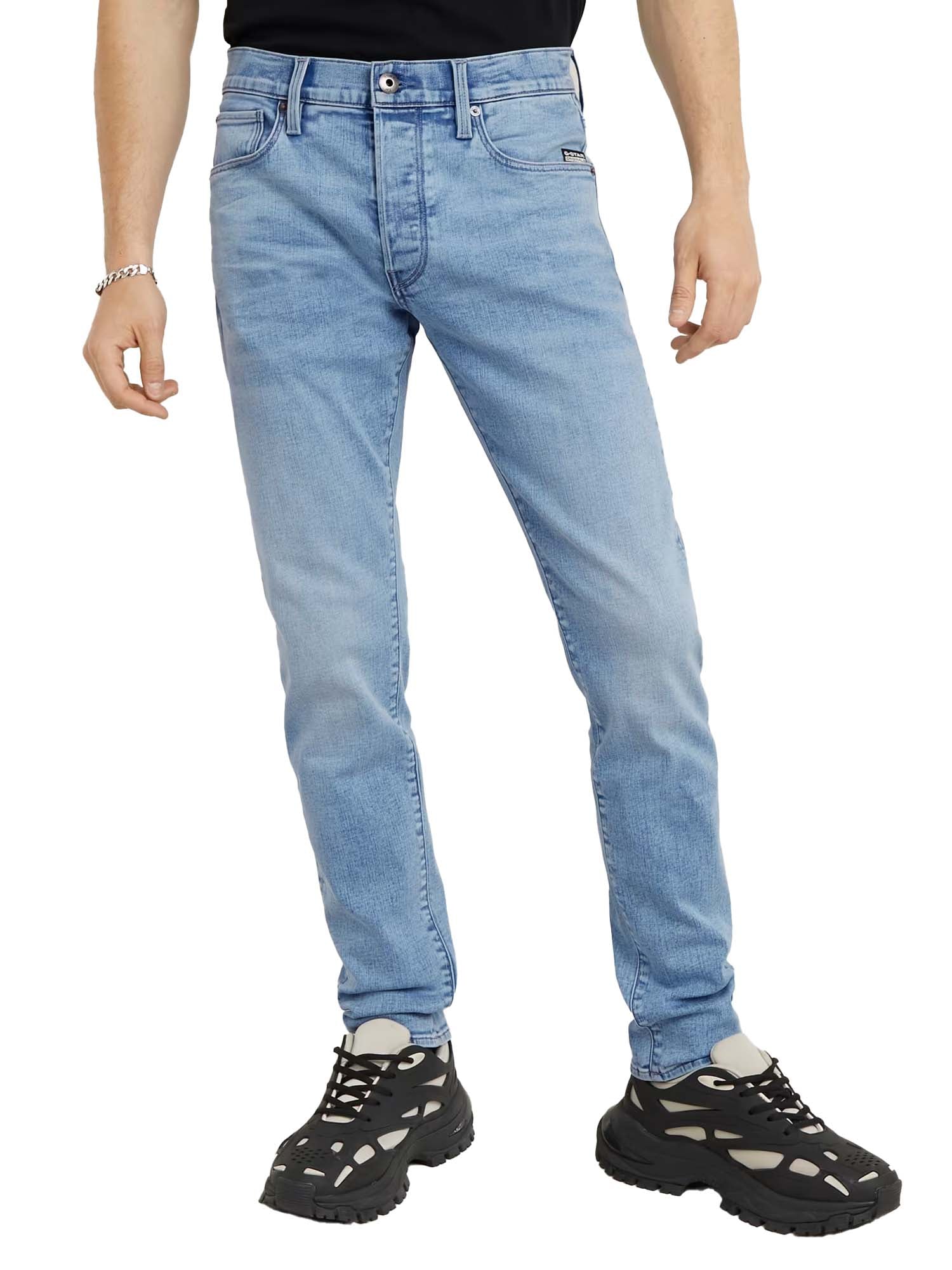 G-star Jeans 3301 Slim Azzurro