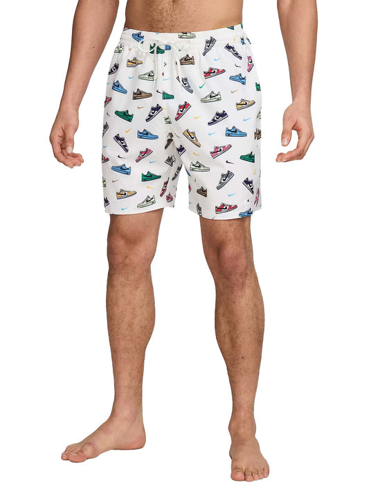 "Nike Volley Shorts 5" Brief-Lined da uomo Bianco"