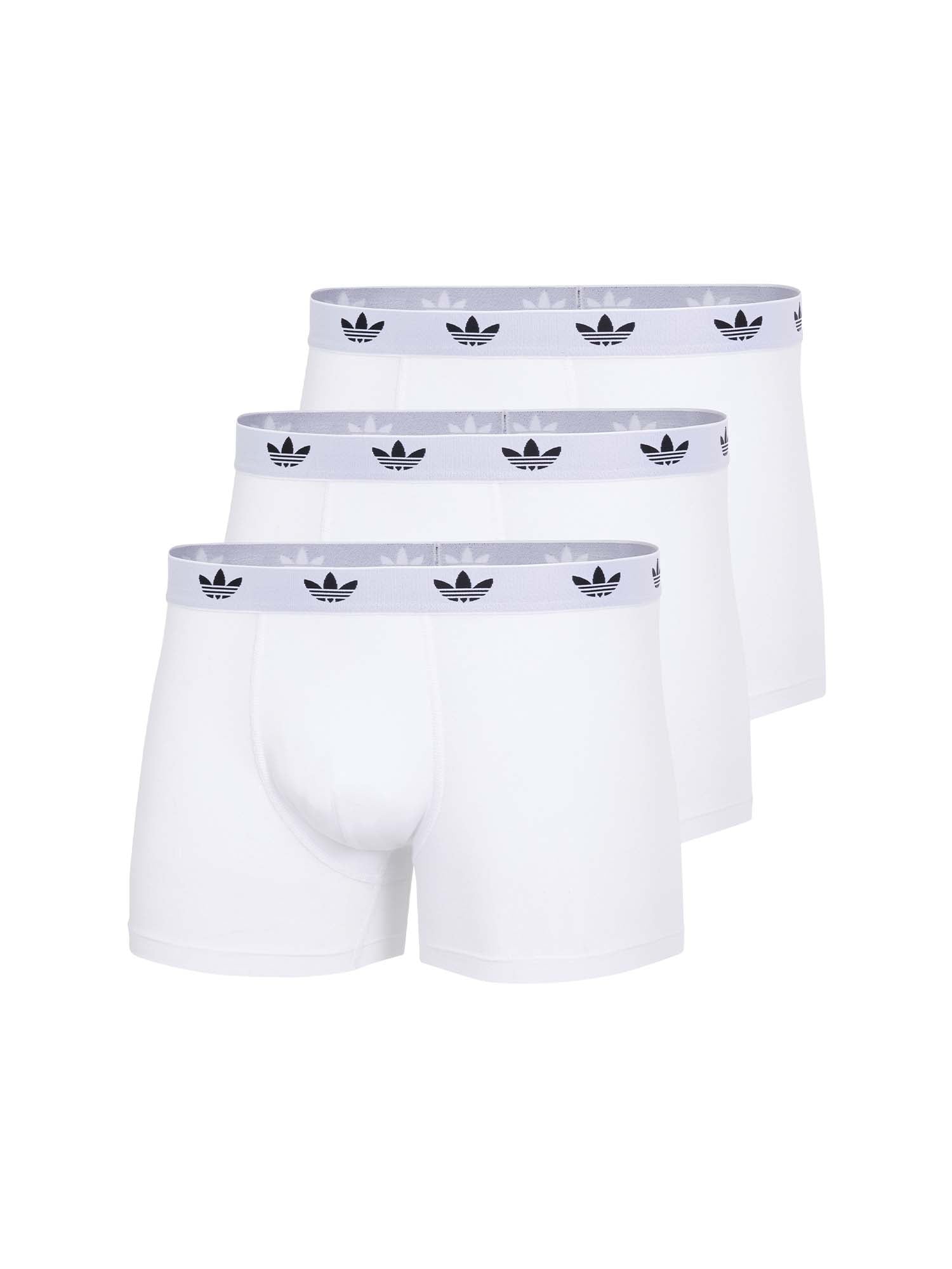 Adidas Boxer Comfort Flex Cotton Underwear (Confezione da 3) Bianco