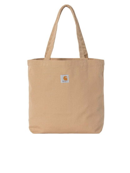 Carhartt Wip Canvas Graphic Tote Beige