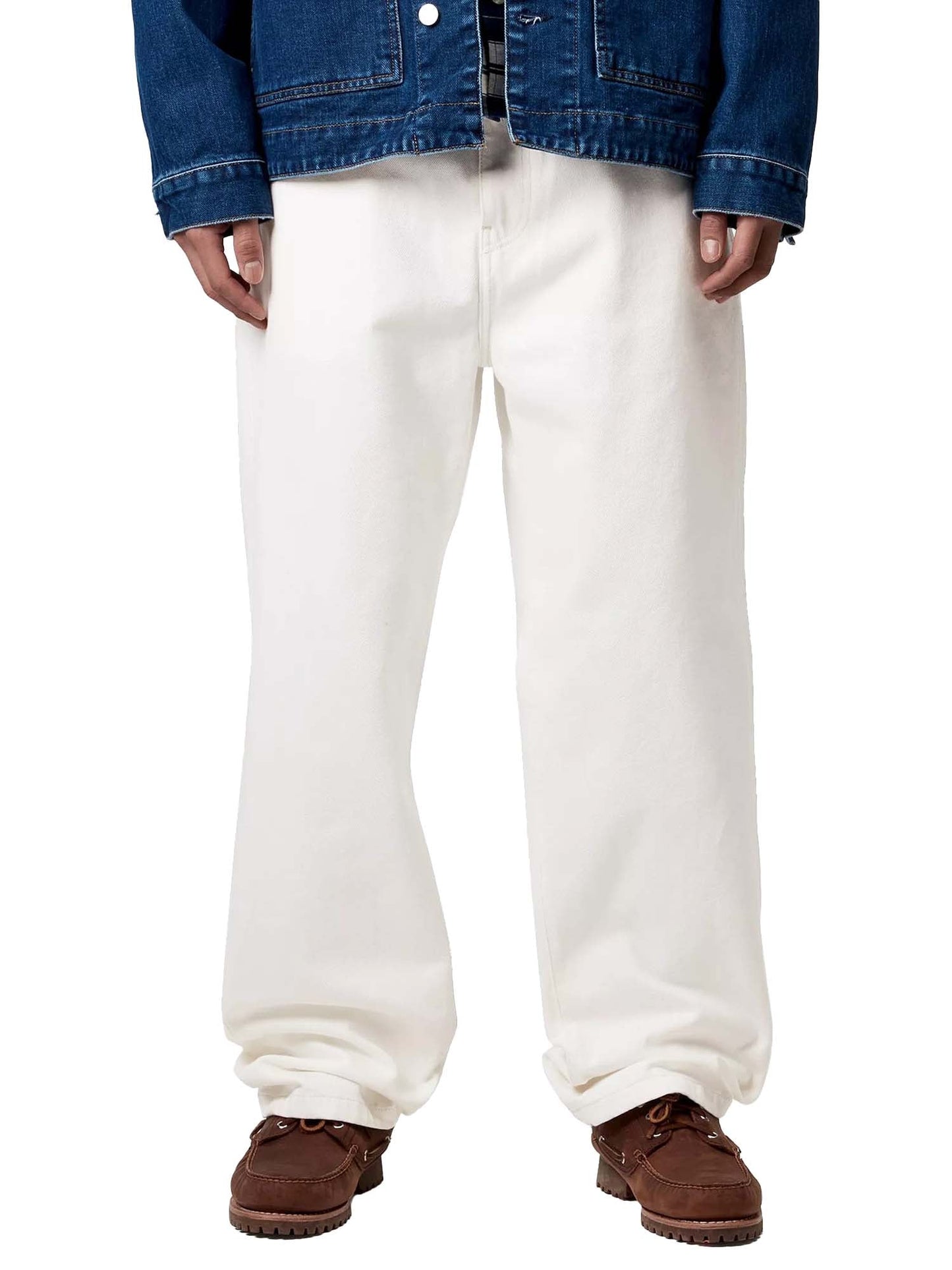 Carhartt Wip Aaron Pant Bianco
