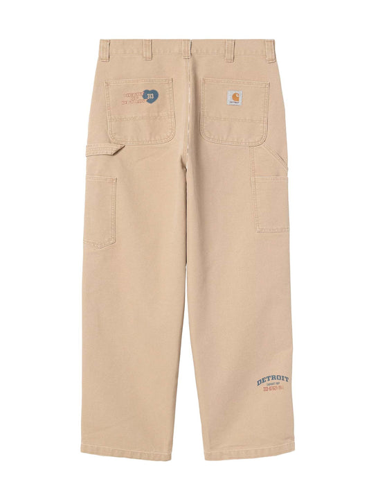 Carhartt Wip OG Single Knee Graphic Pant Beige