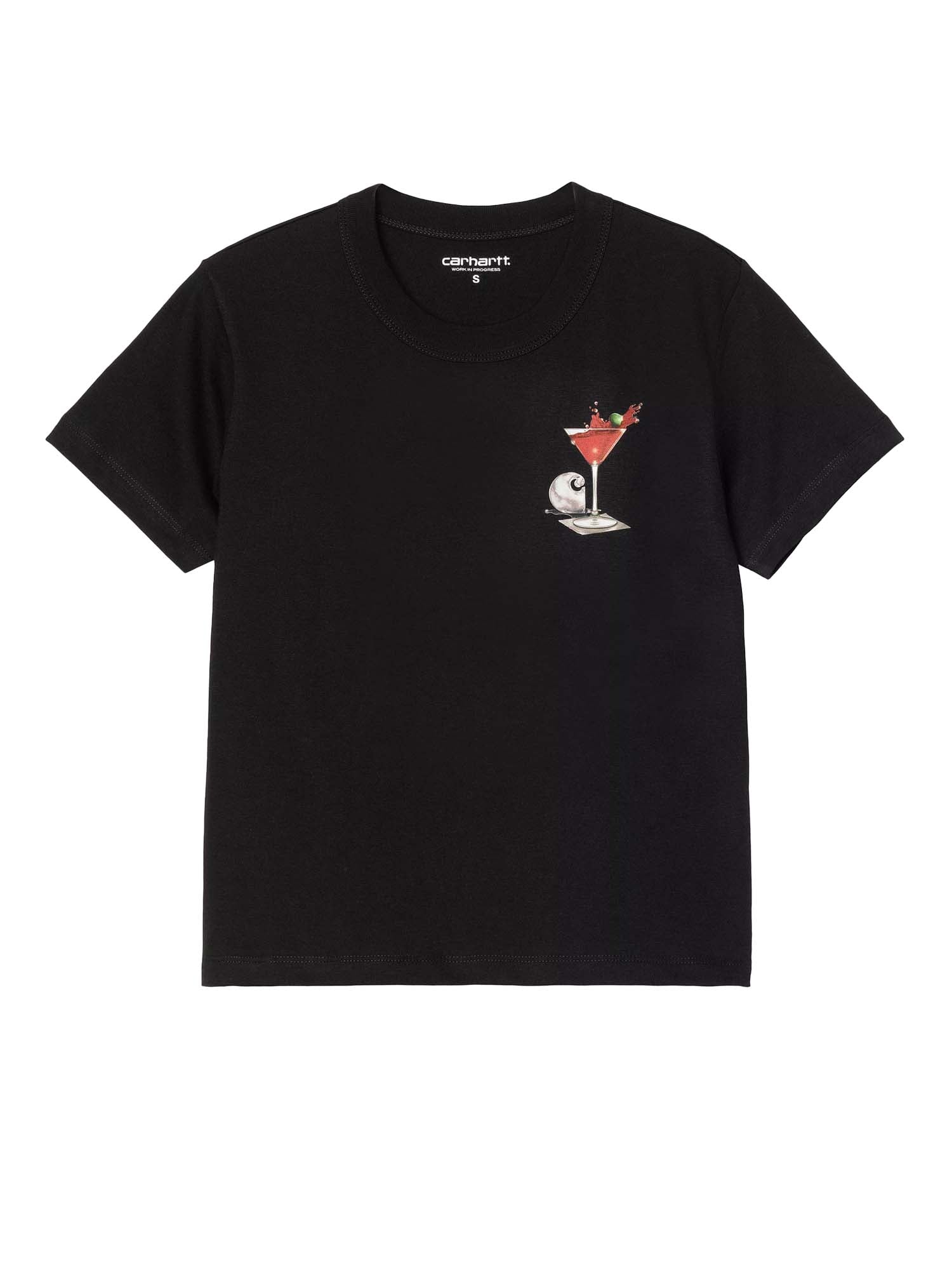 Carhartt Wip W' S/S Jake Garcia T-Shirt Nero