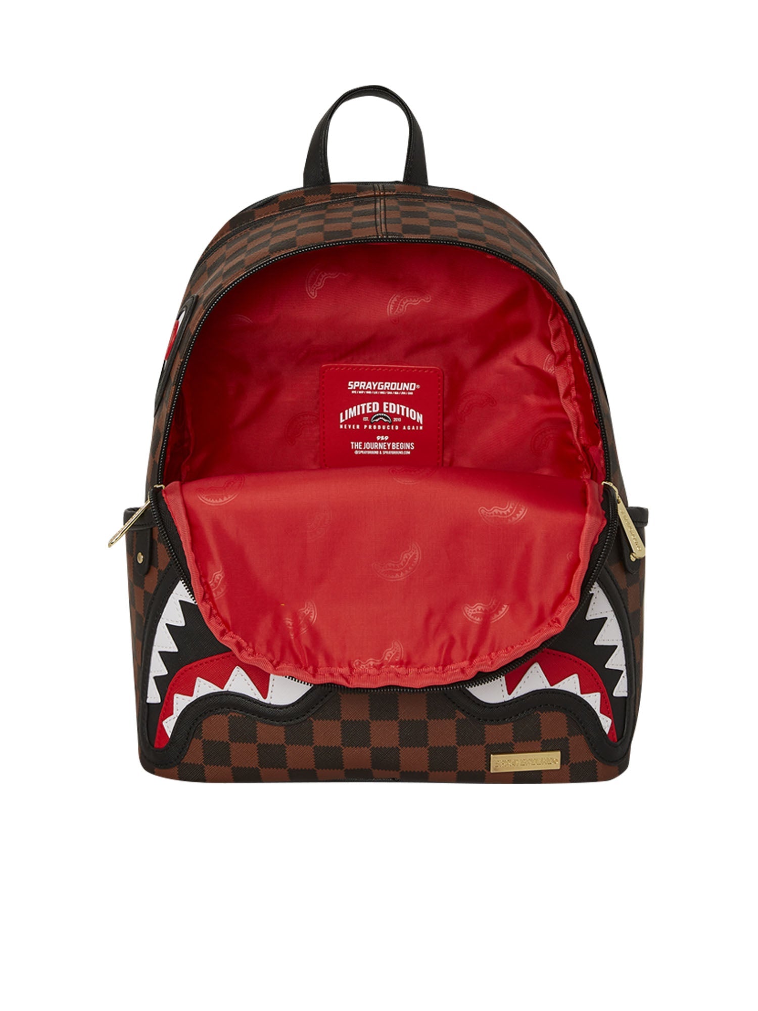 Sprayground Sawtooth Sharks In Paris Marrone