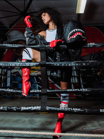 Sprayground Fly Knit Mouth Savage Nero