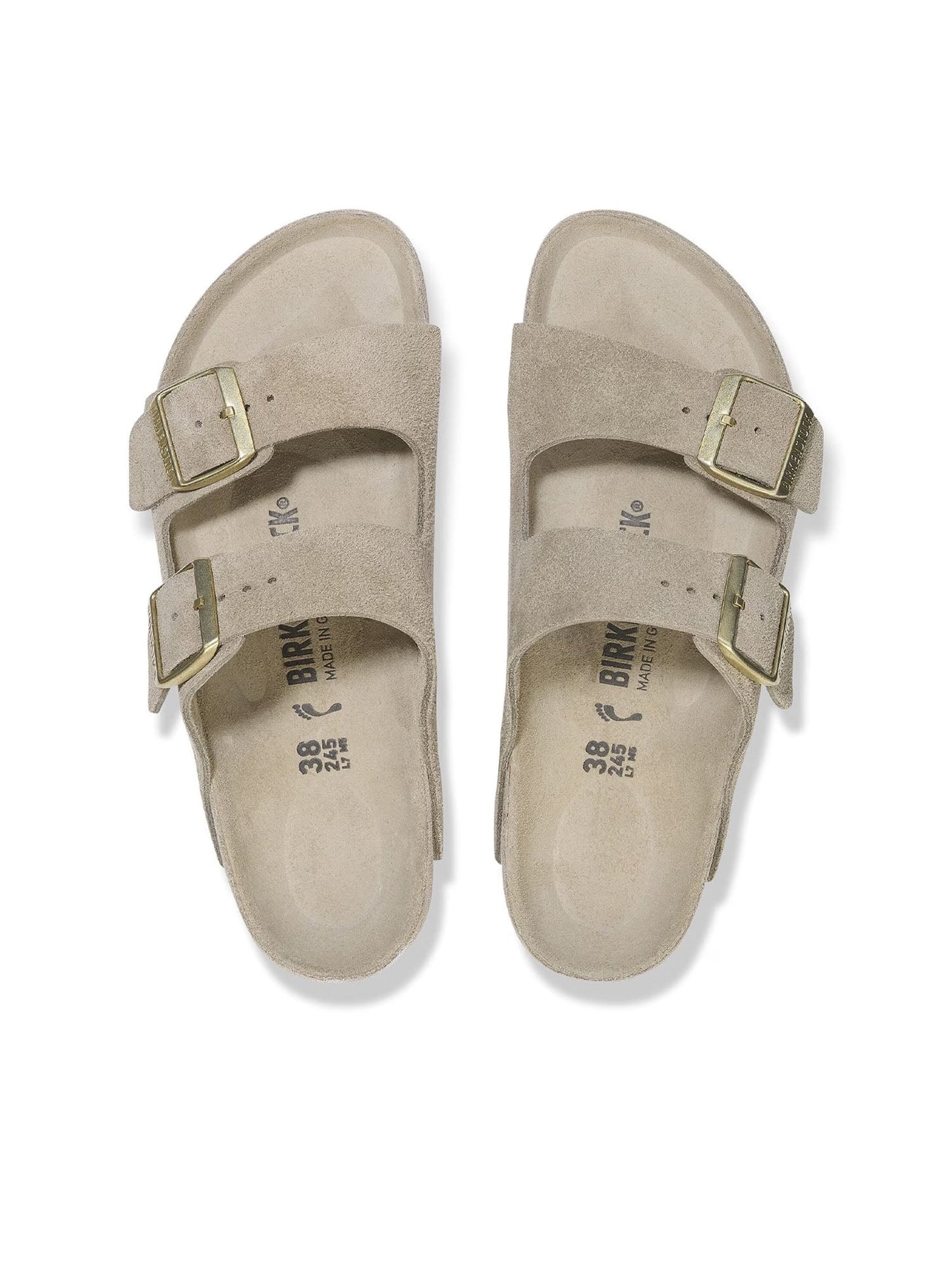Birkenstock Arizona Exquisite (Pelle scamosciata) Marrone