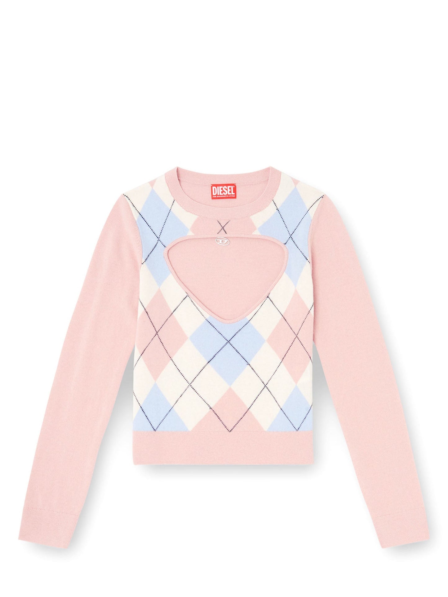 Diesel M Romko Ls Maglia Rosa