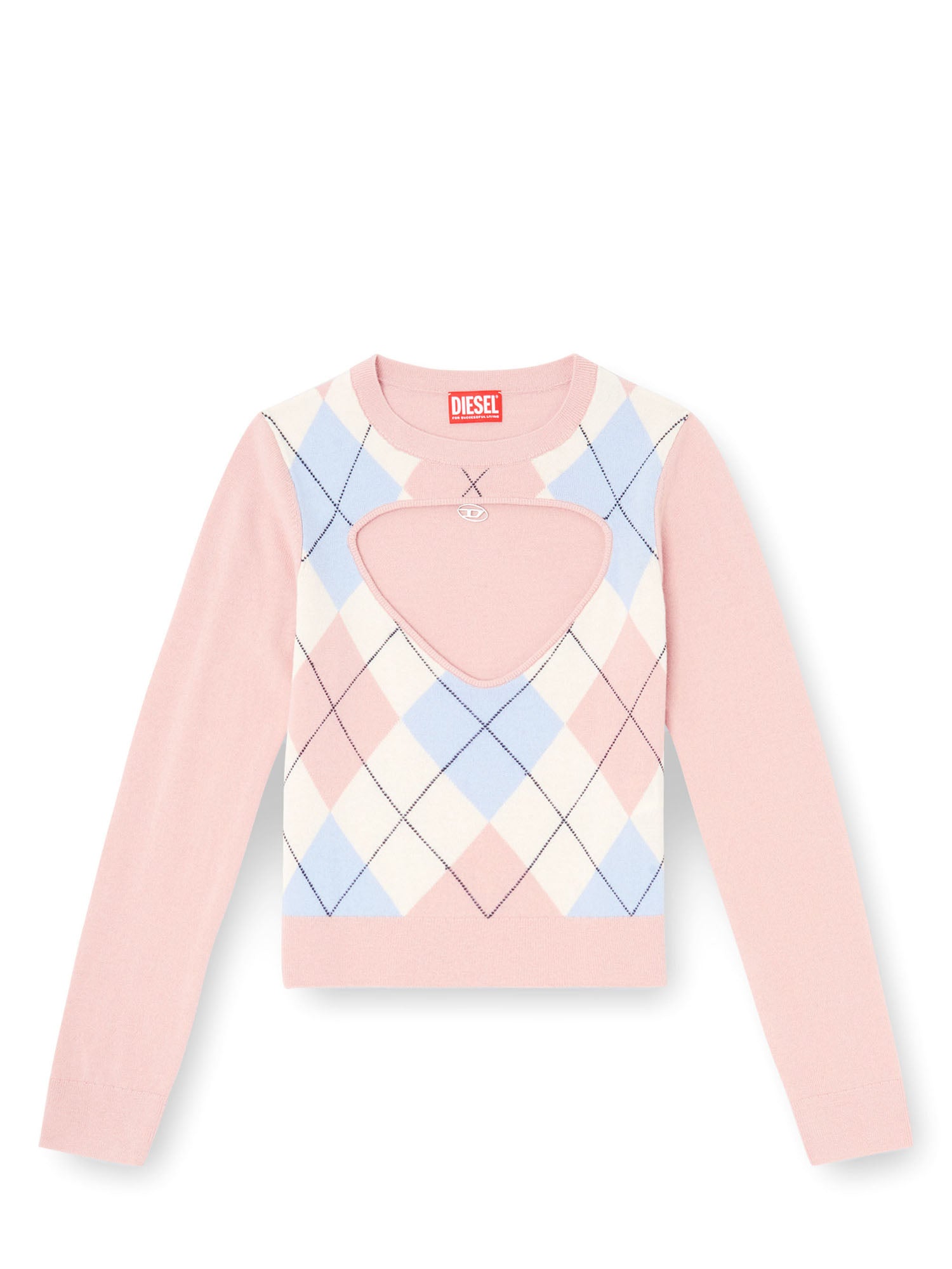 Diesel M Romko Ls Maglia Rosa