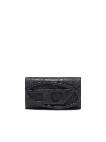 Diesel 1Dr Wallet Strap Portafoglio Nero