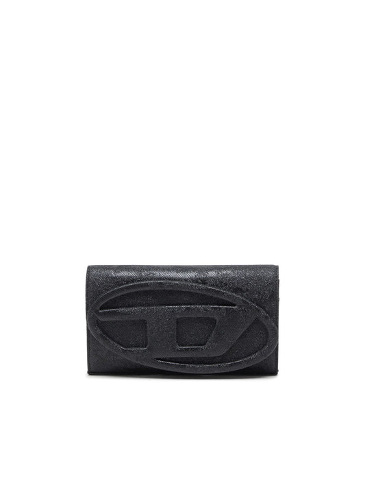 Diesel 1Dr Wallet Strap Portafoglio Nero