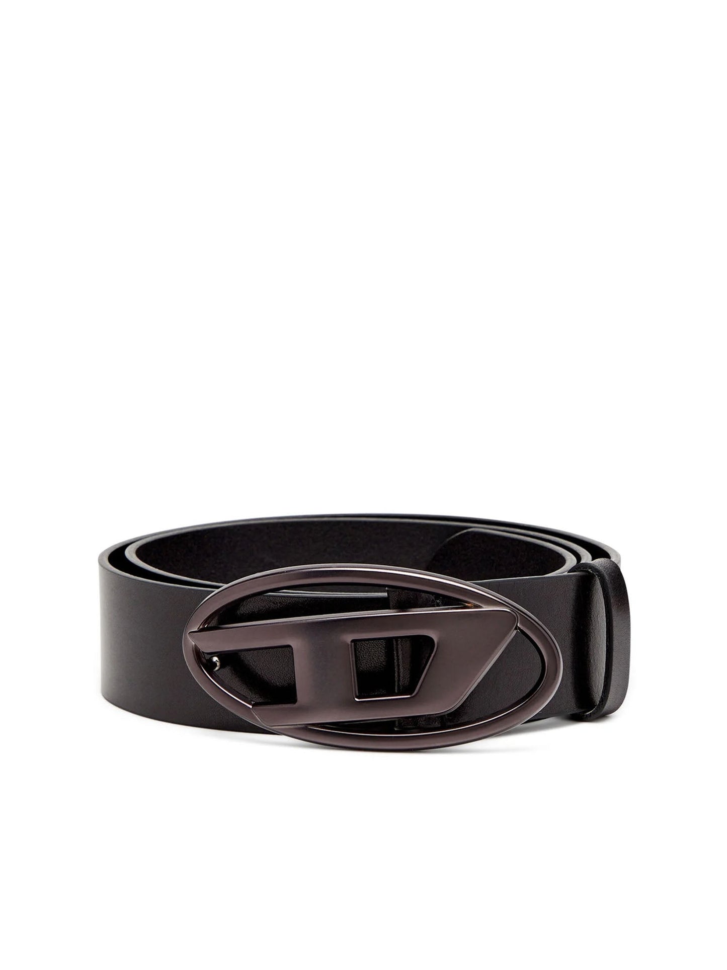 Diesel Oval D Logo B 1Dr Belt Nero