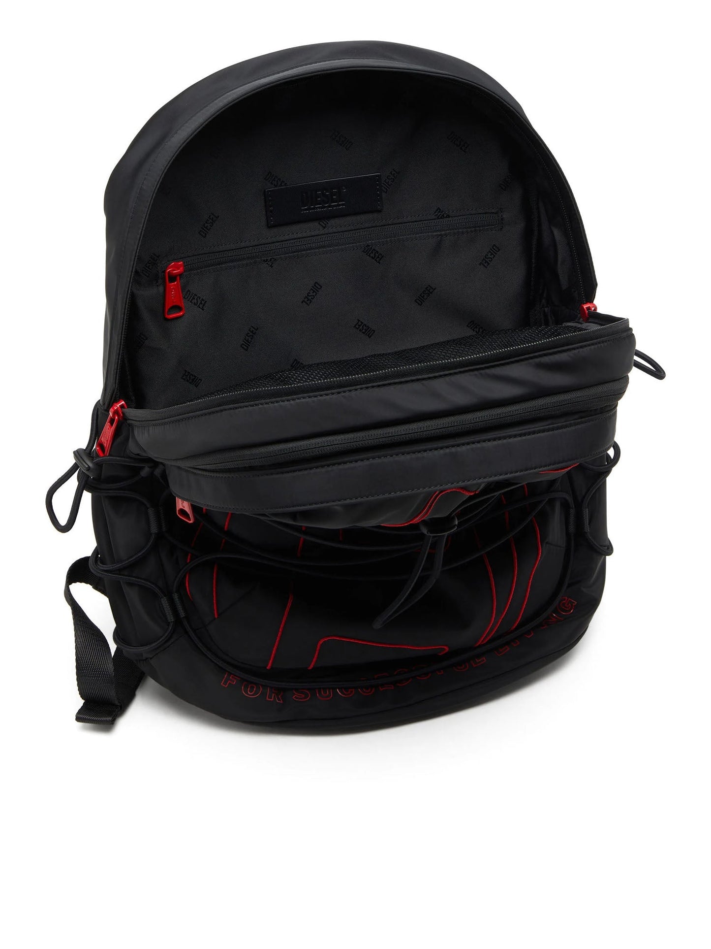 Diesel Tech D Backpack Nero