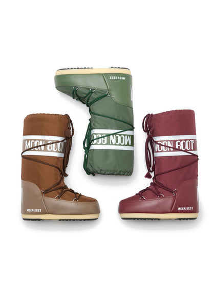Moon Boot Mb Icon Nylon Rosso