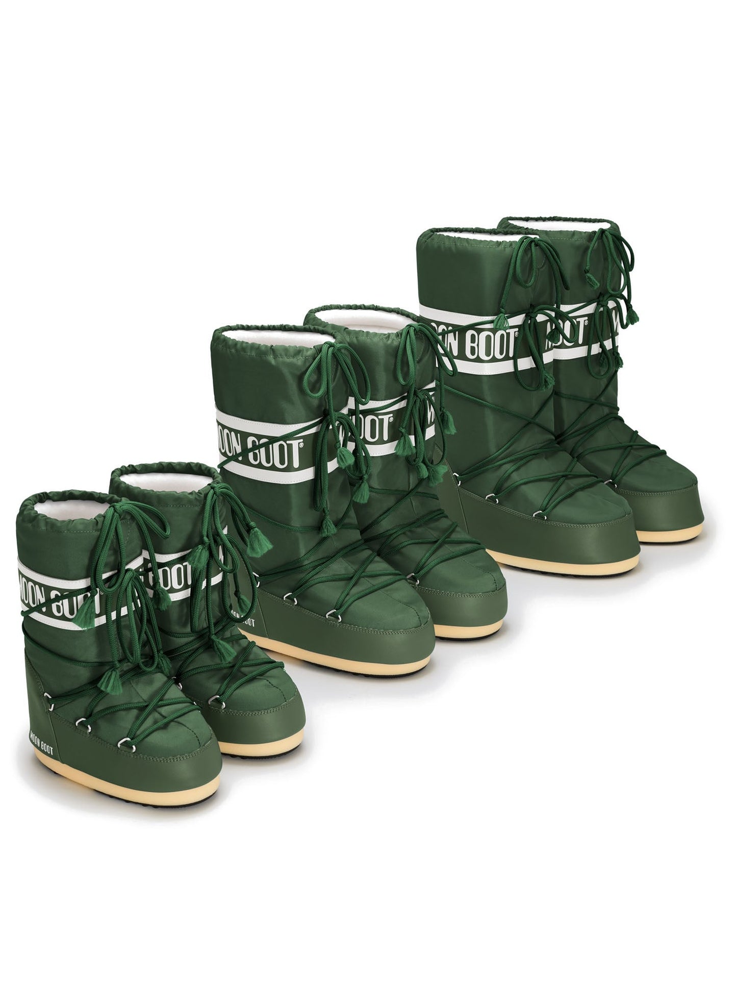 Moon Boot Mb Icon Nylon Verde