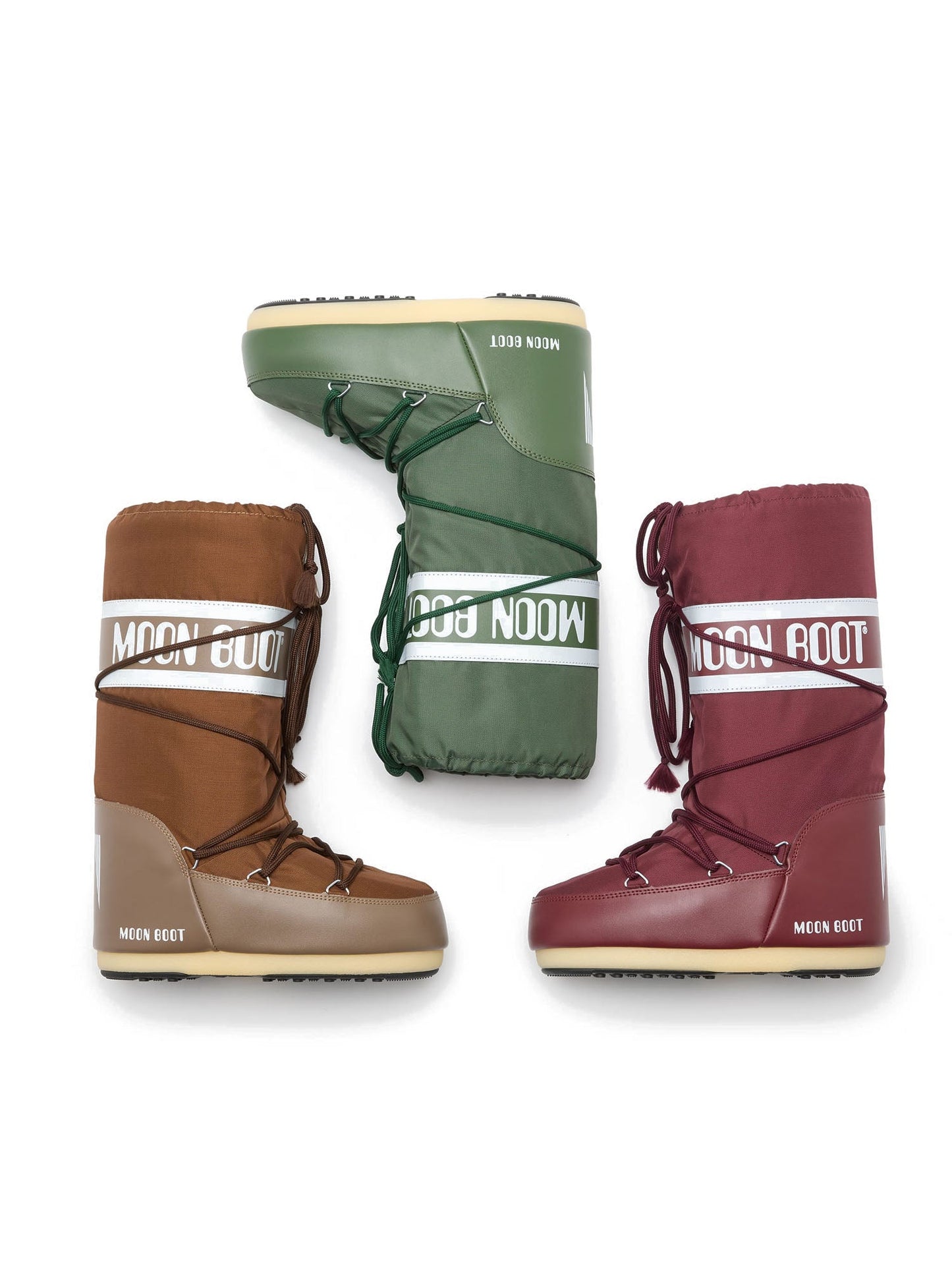 Moon Boot Mb Icon Nylon Verde