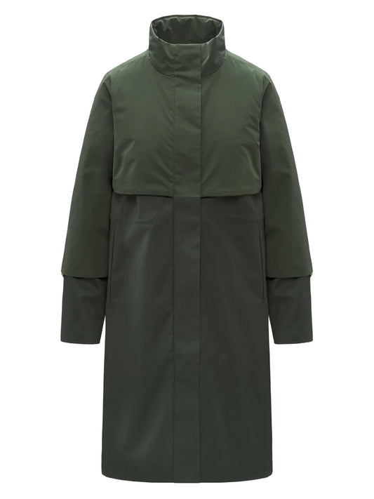 K-way Ella Wool Nylon Mix Donna Verde