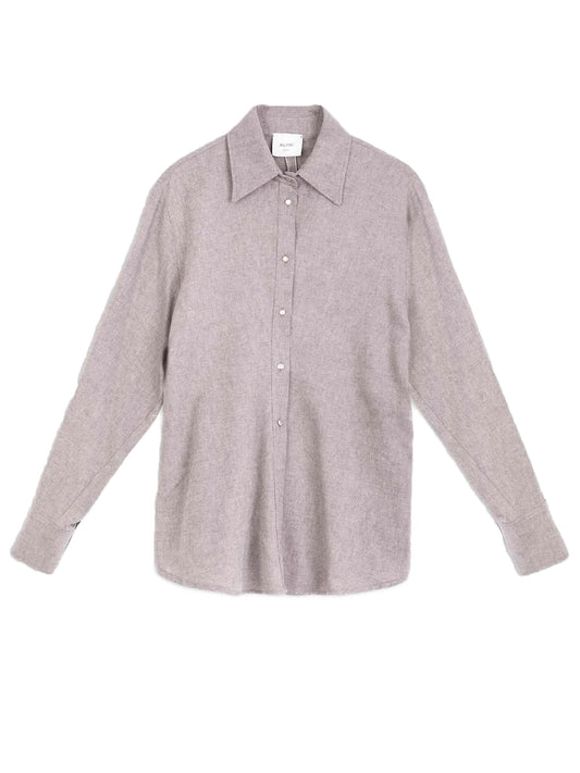 Alysi Camicia Light Flannel Grigio