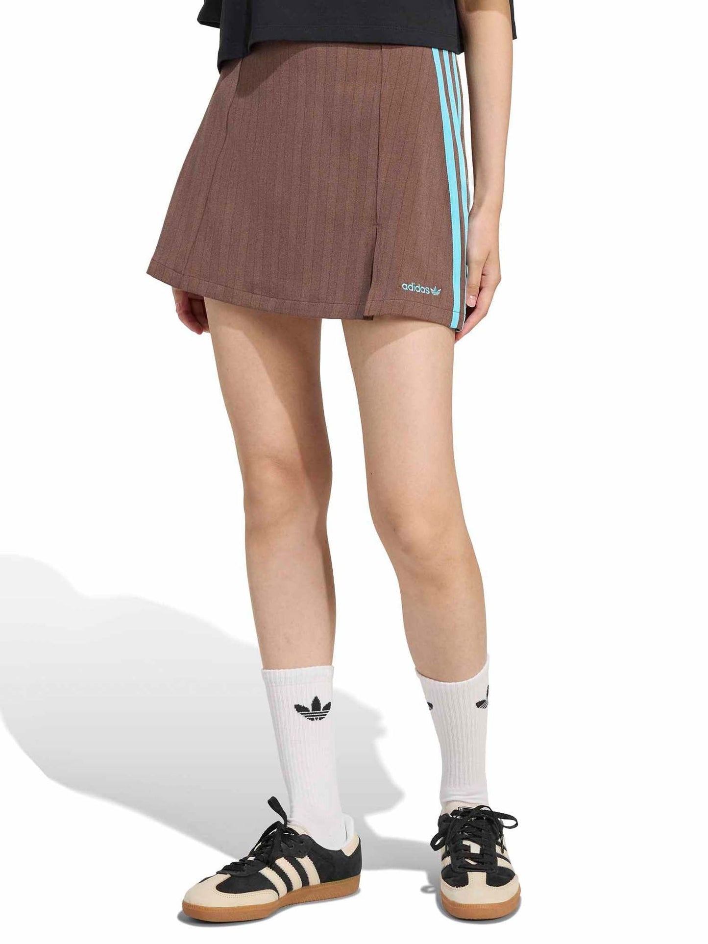 Adidas Gonna sartoriale Marrone