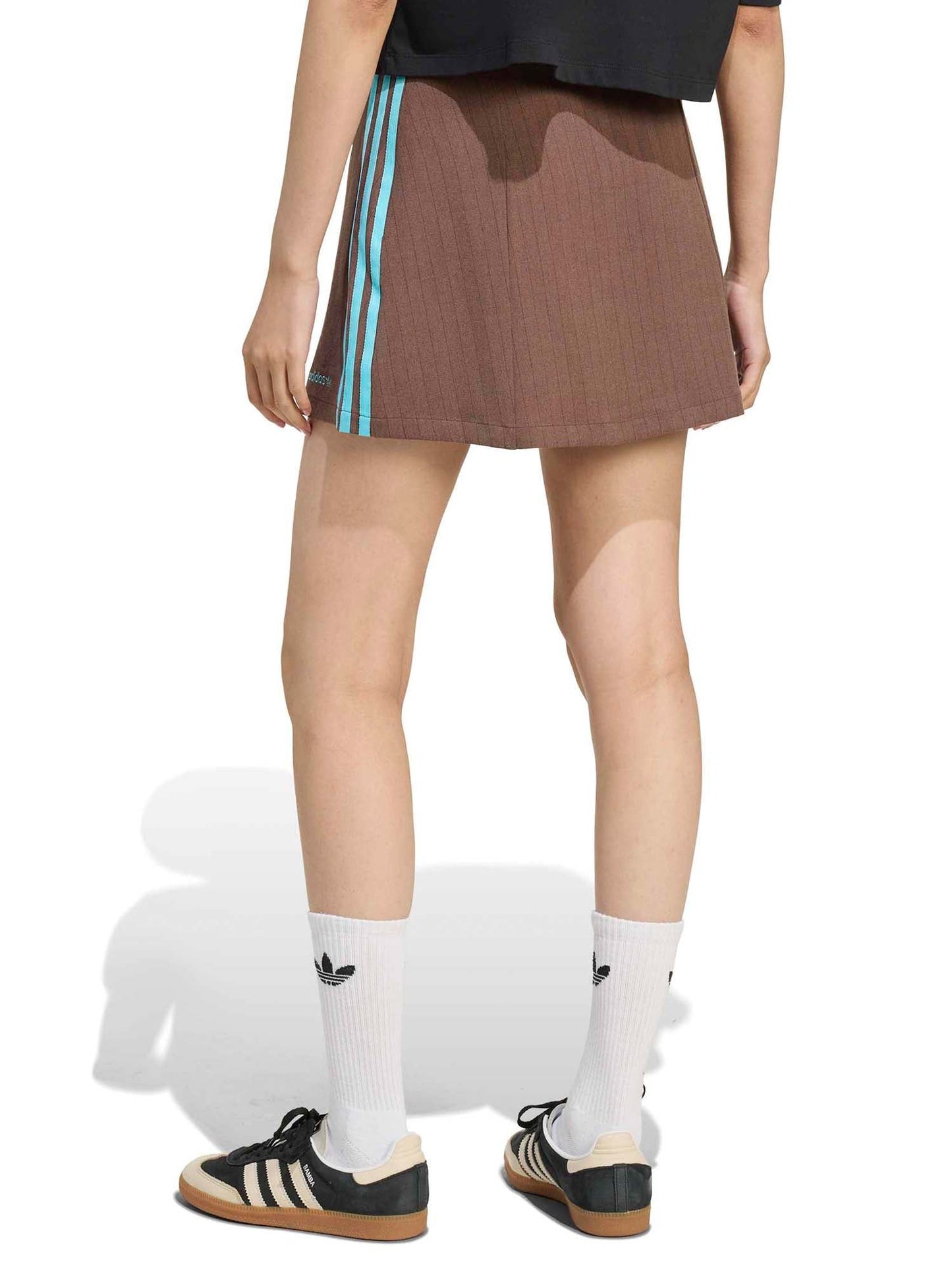 Adidas Gonna sartoriale Marrone