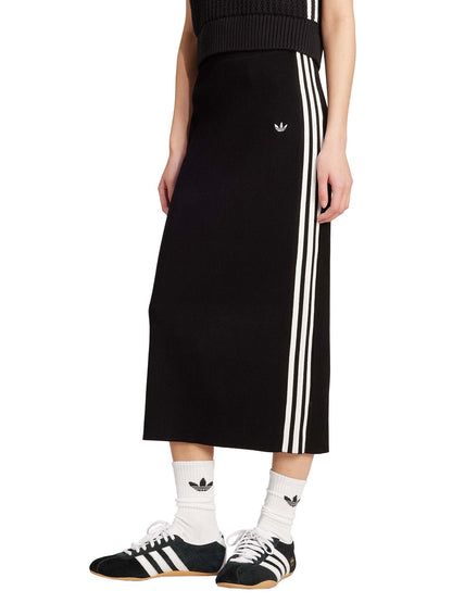 Adidas Gonna adicolor Knit 3-Stripes Nero