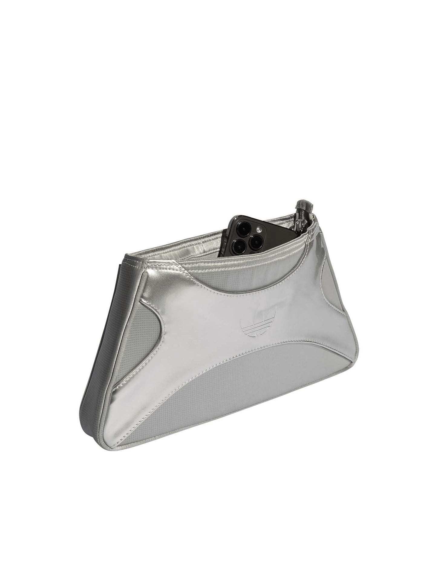 Adidas Borsa a tracolla clutch Argento