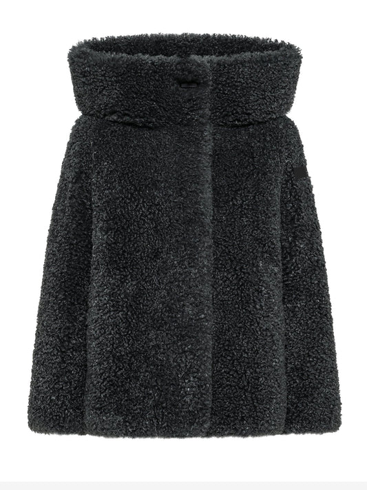 Rrd Lamb Hybrid Hood Woman Jacket Verde