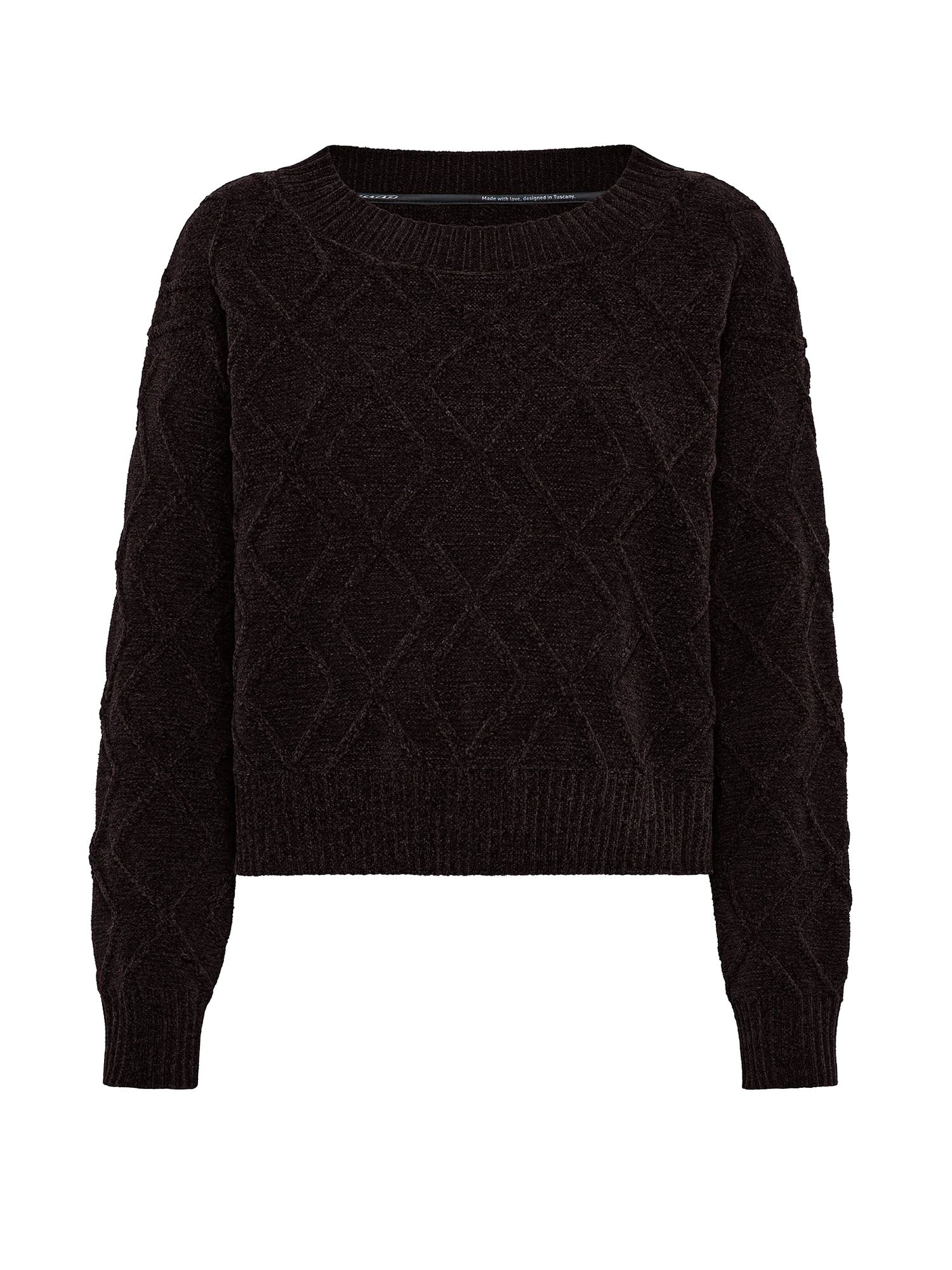 Rrd Velvet Fish Round Woman Knit Bordeaux