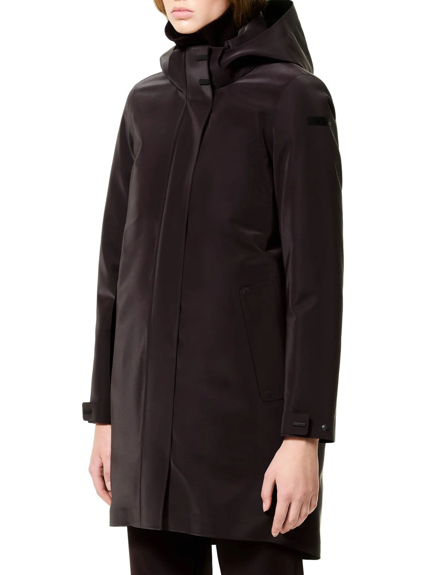 Rrd Double Silicon Floating Parka K Woman Jacket Bordeaux