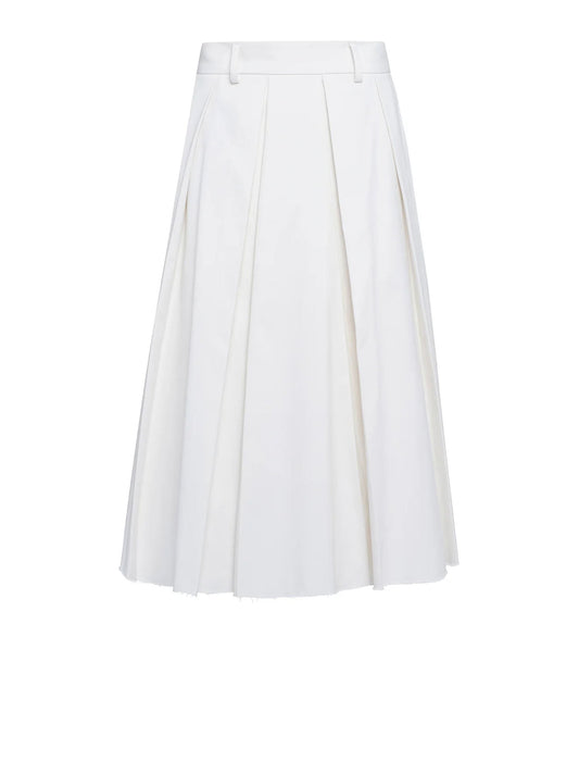 Tela9 Gonna Charlotte Bianco