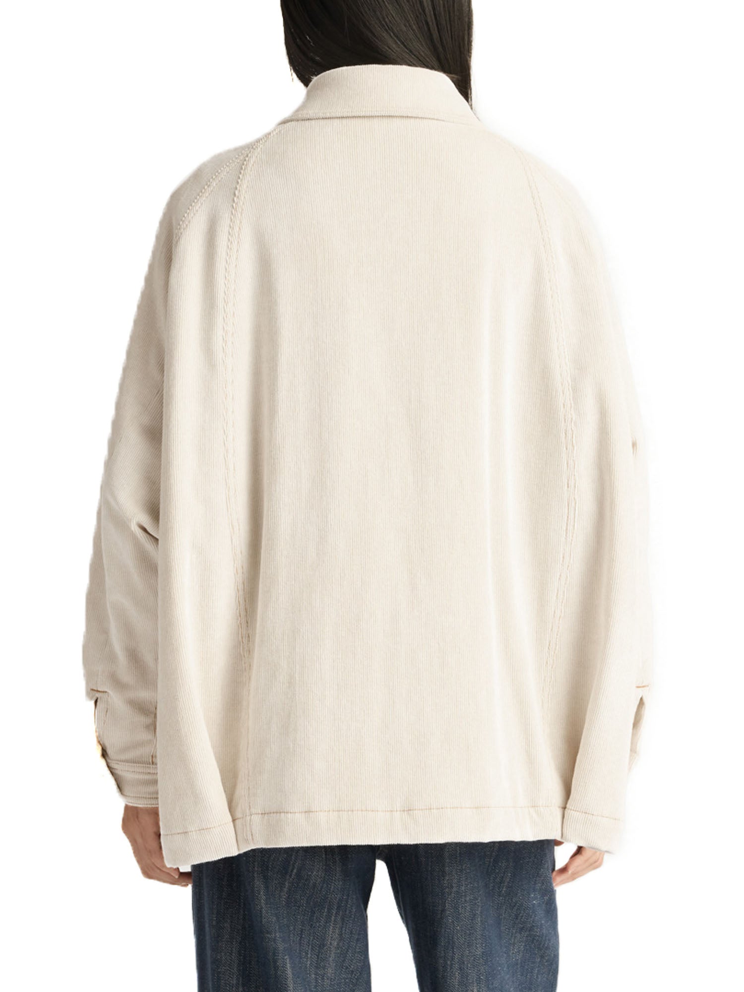 Momonì Yame Cappotto Donna Bianco