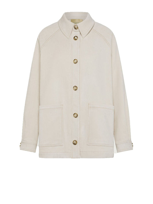 Momonì Yame Cappotto Donna Bianco