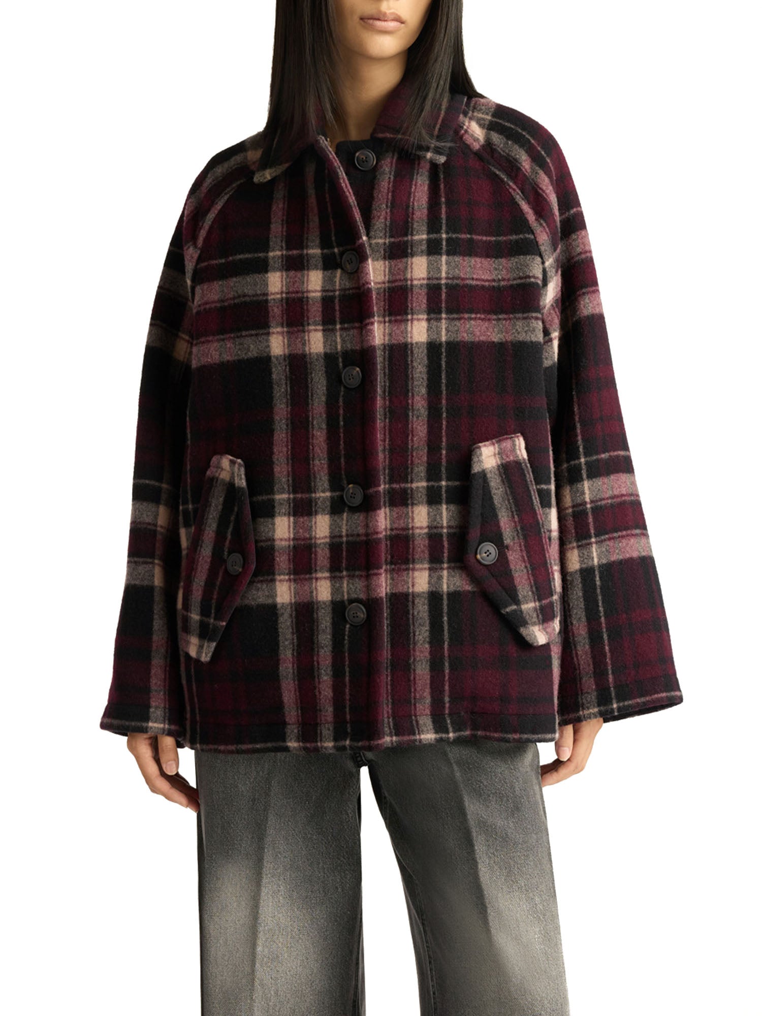 Momonì Cappotto Brighton Donna Bordeaux