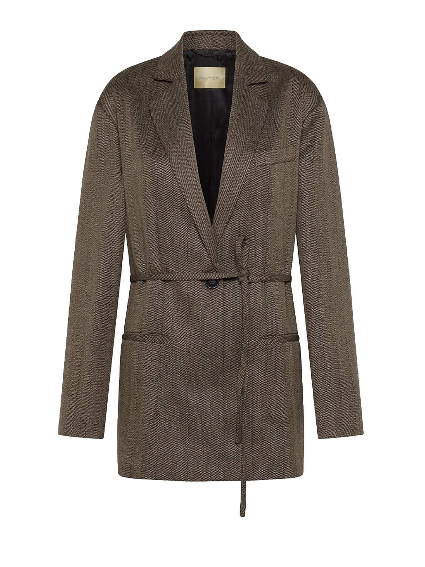 Momonì Fin Jacket Marrone