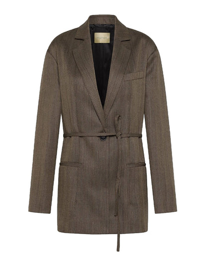 Momonì Fin Jacket Marrone