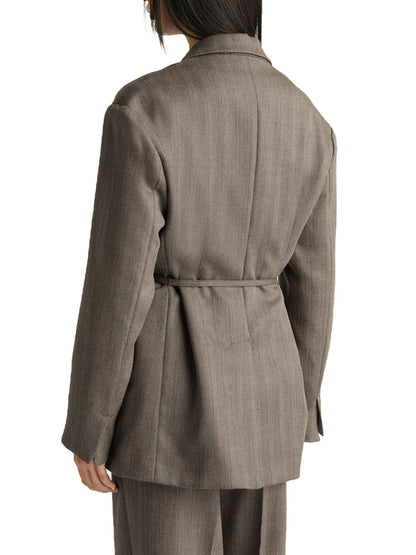 Momonì Fin Jacket Marrone